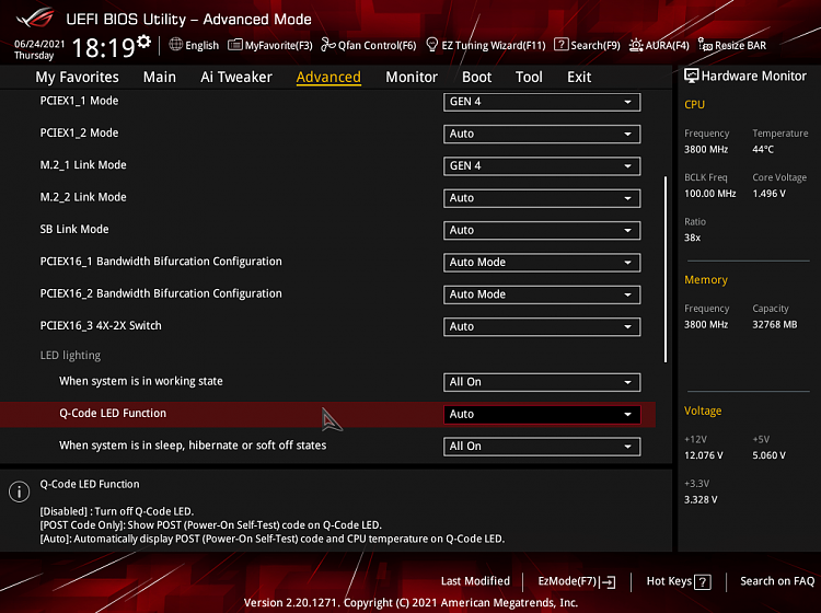 TPM 2.0 with AMD fTPM bios setting enabled on Asus x570 mobo Solved