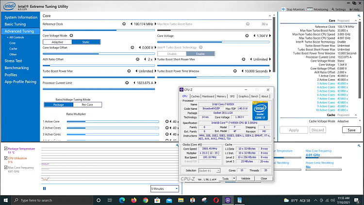Due to Windows10 update 6950x doesn't keep Overclock remains stock-tune1.png