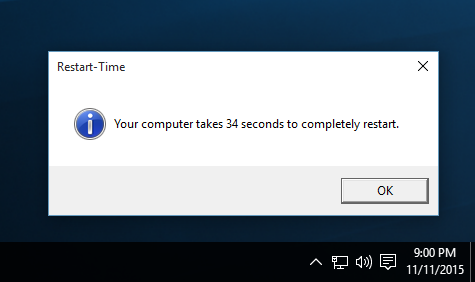 What is your Windows 10 Restart Time?-restart_34sec.png