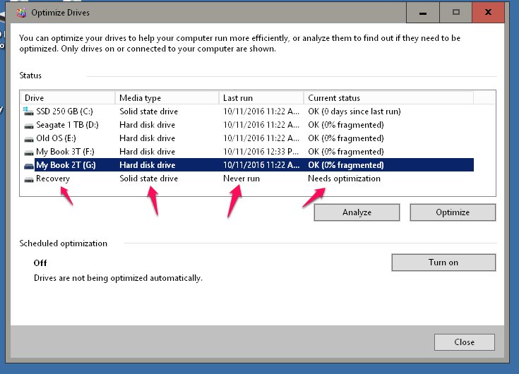 Optimize SSD Windows Forums