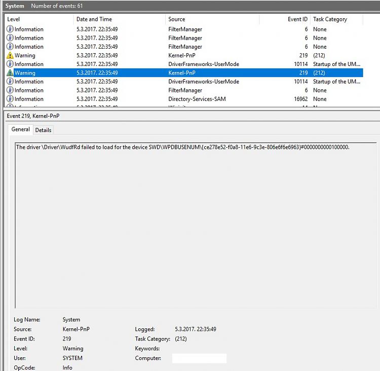 Warning Kernel-PnP Event ID	219-1.jpg
