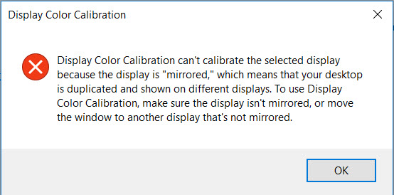 can't run Display color calibration-calibration.jpg