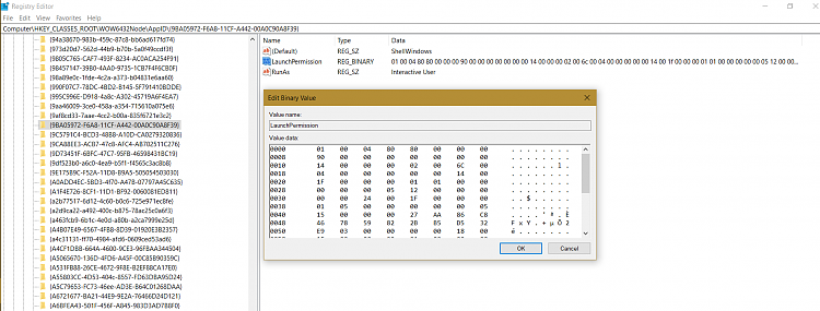 Windows 10 Event ID 10010 and 10016 Errors With DistributedCOM-reg1.png