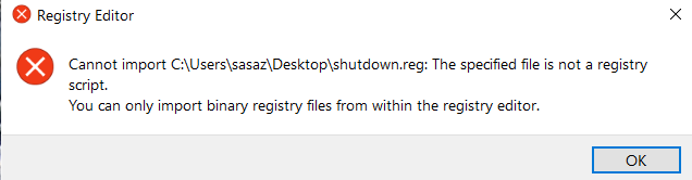 Slow shut down problem-registry-error.png