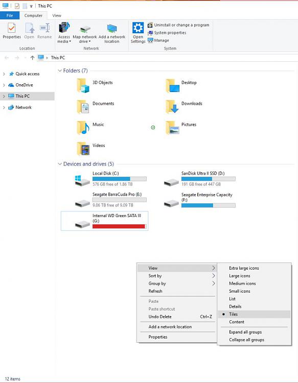 Disk spaces for select drives are not displayed under this pc (tiles)-tiles.jpg