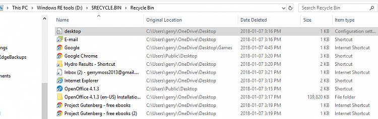 Recycle Bin in recovery partition filling-recovery-partition-recycle-bin-contents.png
