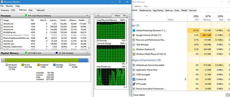 Can anyone help with extremely slow load and operation of some progs?-photoshop-memory.jpg