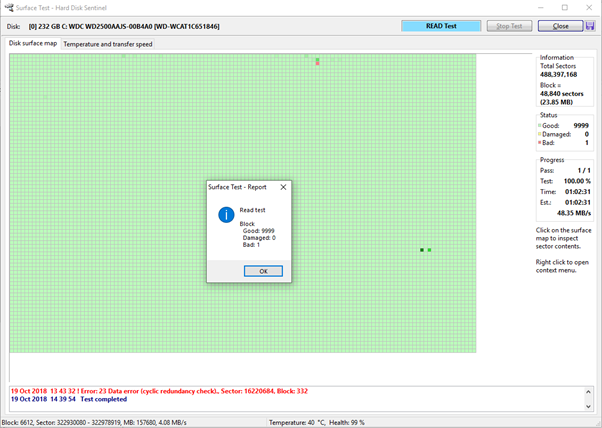 How can I resolve weak sector on C:\ according to Hard Disk Sentinel-image.png