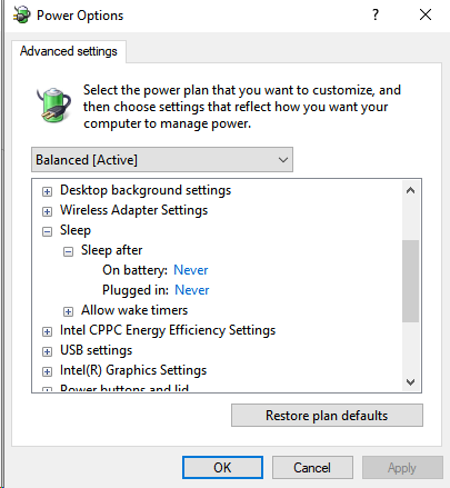 Laptop is hibernating when plugged in when setting says not to-image.png