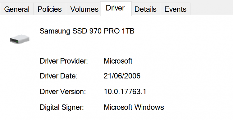 9900k, samsung 970 pro nvme super slow Win 10 boot-driver.png