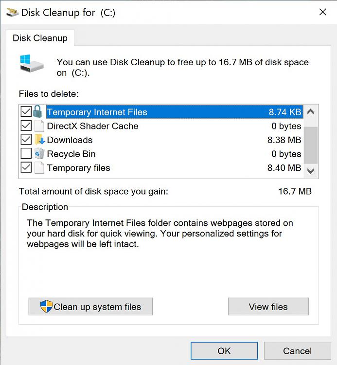 Disk Cleanup glitched at the same numbers and won't be fully erased!-disk-cleanup-glitched.jpg