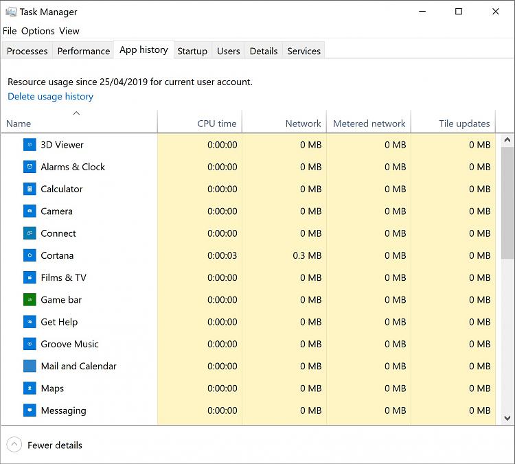 How do I prevent Search from using CPU Time &amp; Network in App History?-cortana-network.jpg