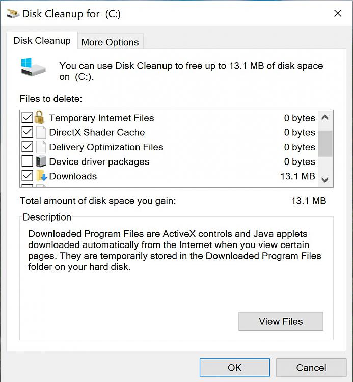 Disk Cleanup glitched at the same numbers and won't be fully erased!-disk-cleanup.jpg