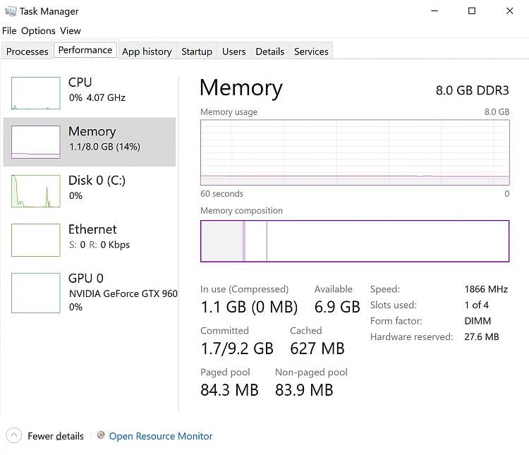 Windows 10 recommended ram sale