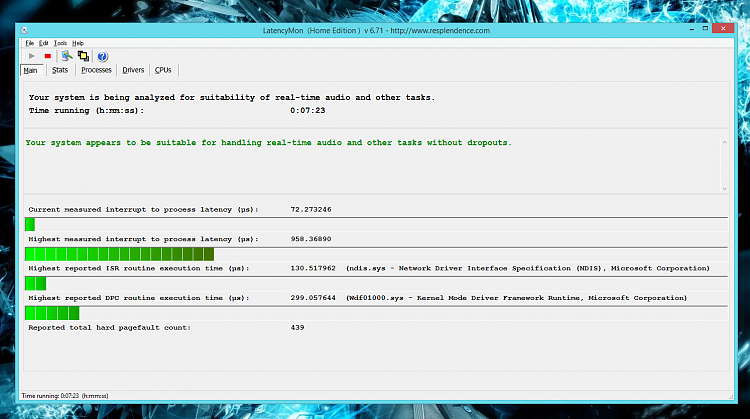 Daily system CPU usage being used at 18%-20% ntoskrnl to blame?-lantency-check.png