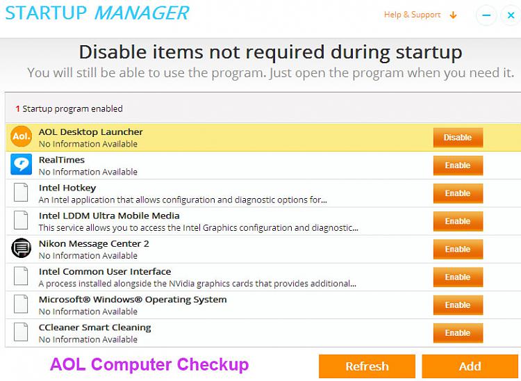 Startup Menu Fatal Error Message (And TaskBar Search/Windows 10 Icon)-aol-checkup-startmenu.jpg