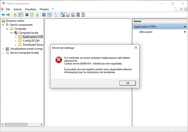 Com+ system application service does not start!-cattura1.png