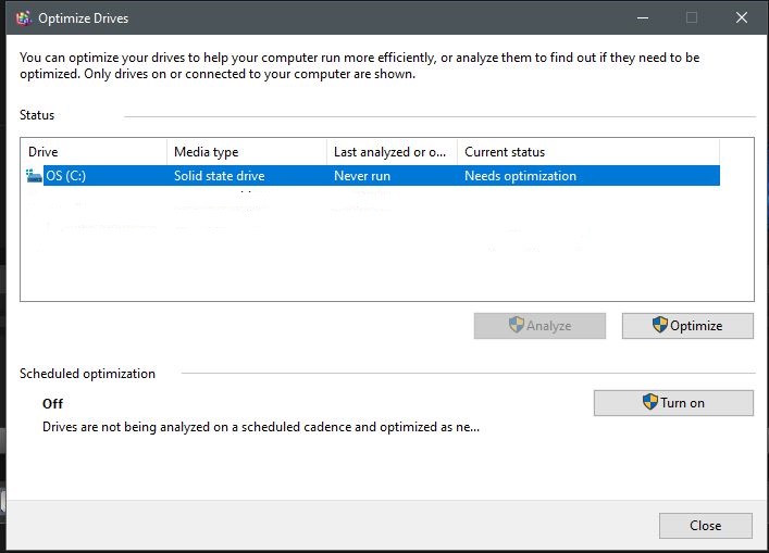 Found something new in Build 2004 with Defragment and Optimize Drives-capture.jpg