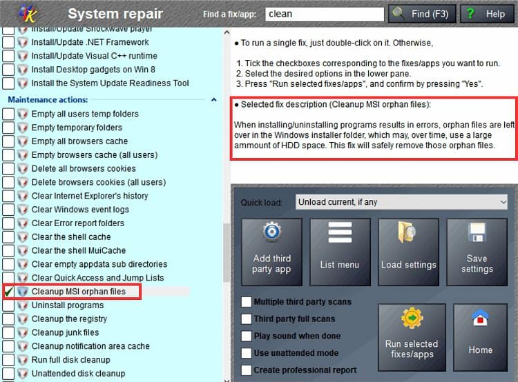 windows installer folder cleanup