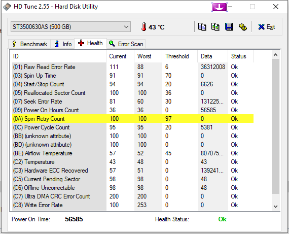 Norton said to run chkdsk for errors found on hard drive!-hdtune_health_st3500630as.png