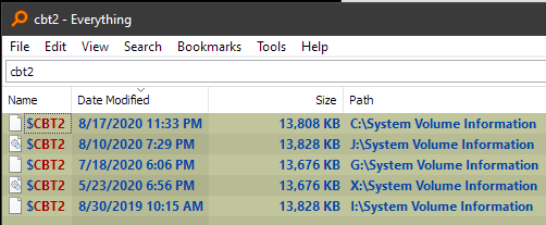 What creates and uses \system volume information$CBT2 files?-cbt-files.png