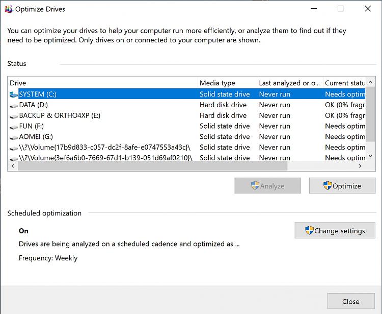 Strange looking volume in the Optimize Drives (Defrag) screen-optimize-drives-msfs-running.jpg