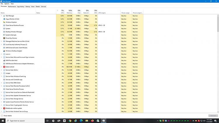 Windows 10 Slows down gradually-taskman-processes-fresh-reboot.jpg