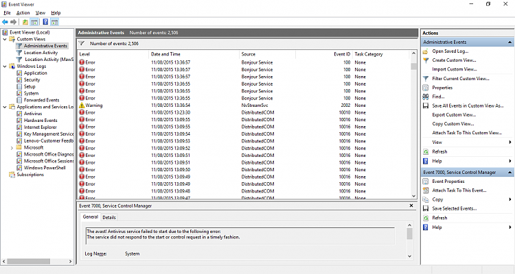 Tons of event viewer errors, warnings and criticals!-ev3.png