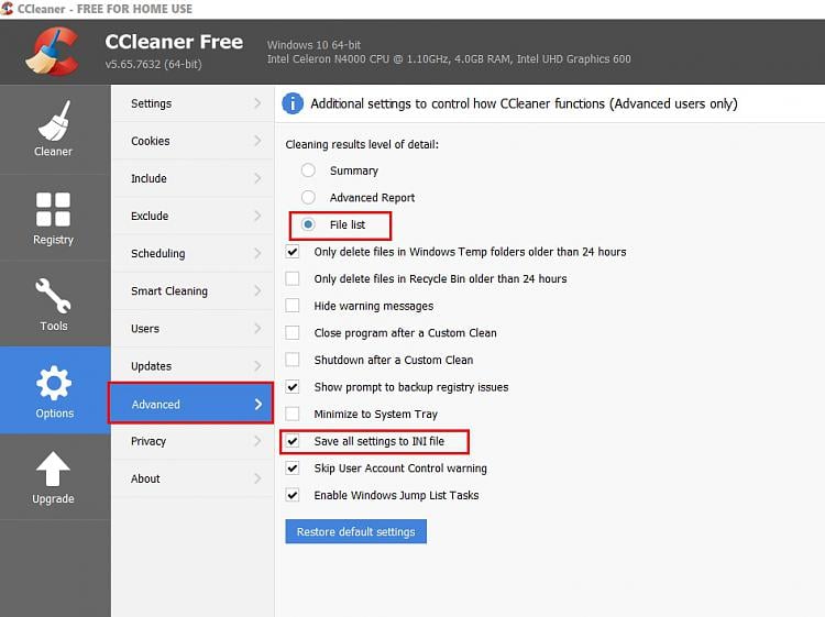 Does anyone still use tune up utilities like CCleaner?-advanced.jpg