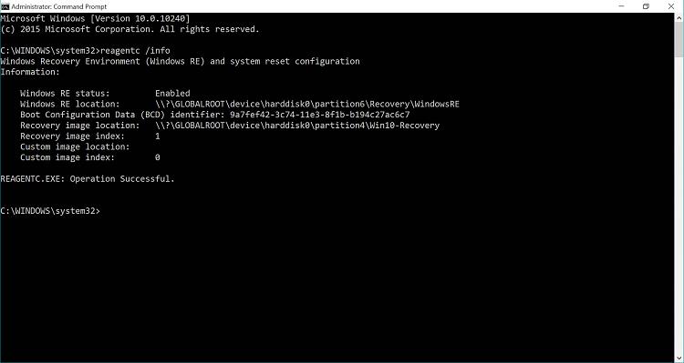 Can't enable Windows Recovery Environment-reagentc-info.jpg