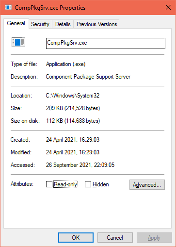 What is Component Package Support Server?-comppkgserv-task-manager.png