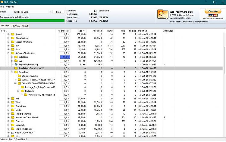 Windows\SoftwareDistribution: 25 apparently empty folders-capture_10142021_214938.jpg