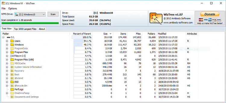 Over 50GB of Temp Files in AppData Subfolder-wiztree.png