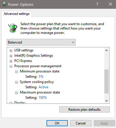 Cannot figure our why new desktop is so slow?-power-settings.png