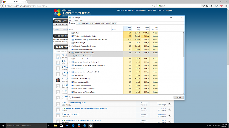 CPU @ 100% in Task  Manager.. but in error-system.png