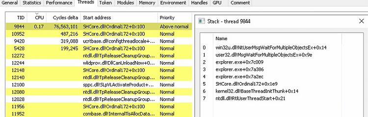 Windows explorer.exe Memory Leak-threads.jpg