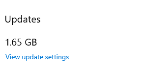 Storage Sense &gt; Temporary files &gt; Updates How to clean?-storage-sense-updates.png