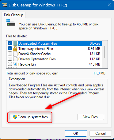 Storage Sense &gt; Temporary files &gt; Updates How to clean?-image.png