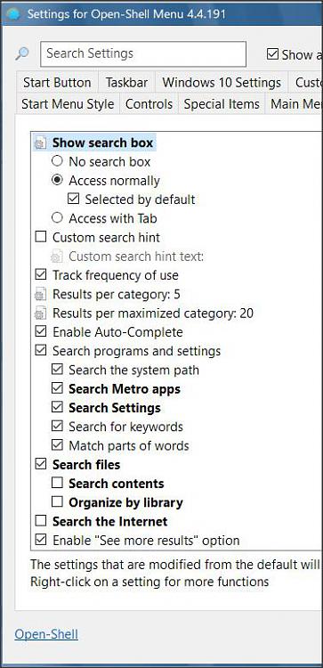 Windows Start menu Search returns only the disk drives and hardware co-1.jpg