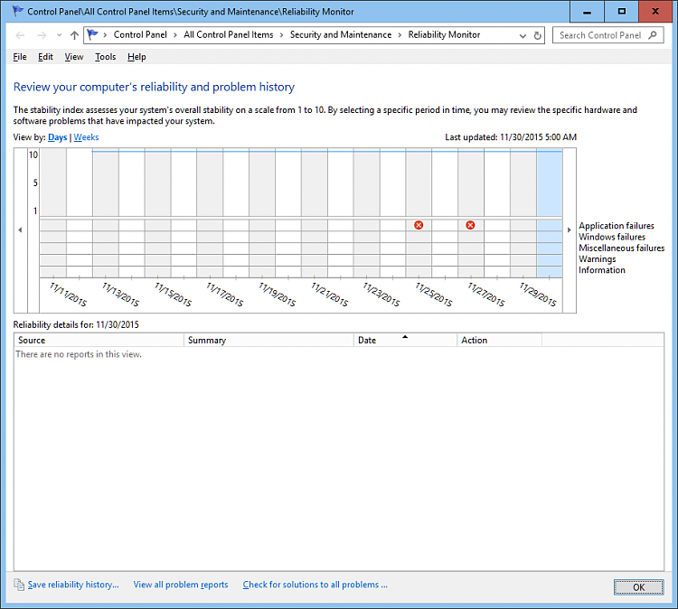 Show Your Reliability History-capture.png