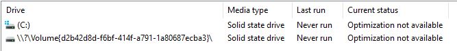 Windows 10 thinks my 2 Raid 0 SATA hard drives are SST, can't defrag-defrag.jpg