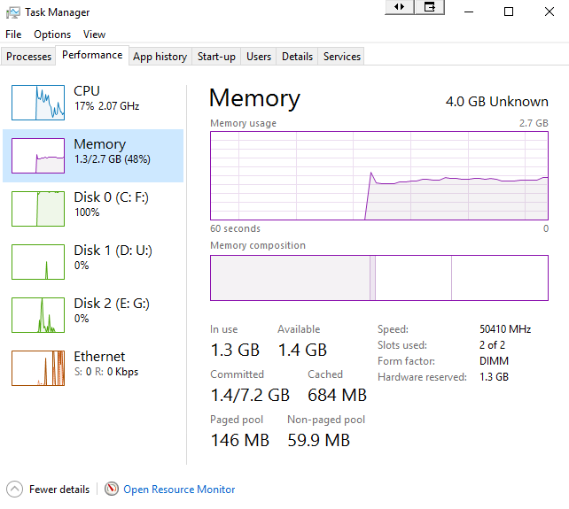 gå på pension antydning Grund Windows 10 RAM usage - Windows 10 Forums