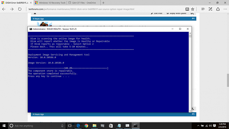 DISM Error 0x80f001f...Use Source Option to repair Image-dism-report.png