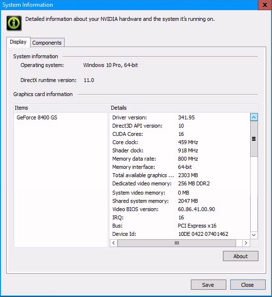 Let's run Win10 on really really old hardware-supermicro-pdsg4-nvidia-report.jpg