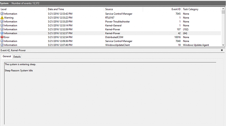 Computer randomly sleeps, high cpu after 5 minutes idle-capture.png