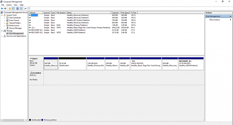 Each bootup and restart says &quot;Scanning and repairing drive at 100%&quot;.-2016-06-08.png