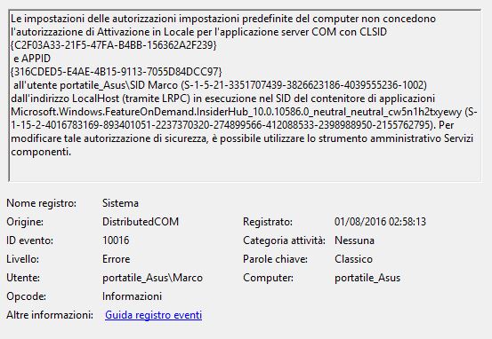 Windows 10 Event ID 10010 and 10016 Errors With DistributedCOM-cattura32.jpg