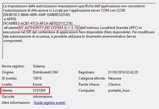 Windows 10 Event ID 10010 and 10016 Errors With DistributedCOM-cattura31.1.jpg