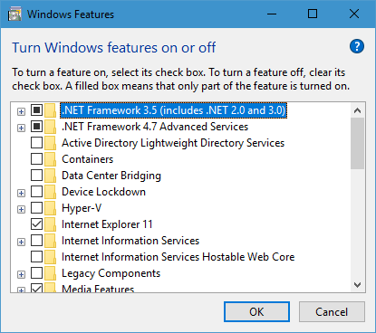 .net framework 3.5 sp1 windows 10 full package .net framework 3.5 sp1 windows 10 full package
