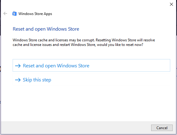 Latest store update always has 1 next to arrow but no update availble-windowsstore-fix2.png